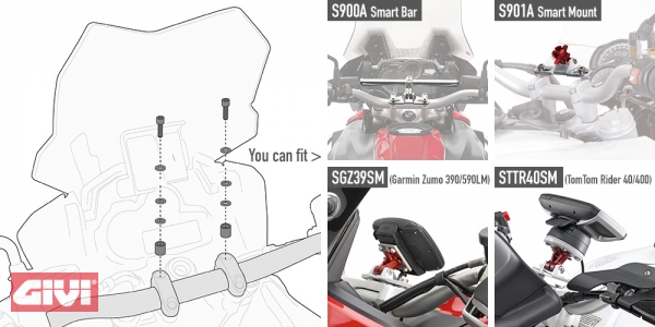 Alle Zubehor Navigation Adapterkit Zur Montage Der Smart Bar Oder