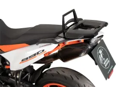 Alurack Topcaseträger schwarz für Kombination mit Originalgepäckbrücke für KTM 890 SMT (2023-)