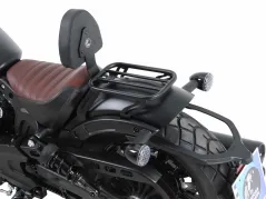 Fahrer-Rückenlehne mit Polster für Kombination mit Solorack 6137568 schwarz für Indian Scout Bobber / Sixty / Twenty (2017-)