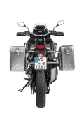 ZEGA Mundo Koffersystem für Honda CRF1100L Africa Twin (-2021) Volumen 31/38, Farbe Kofferträger Schwarz, Farbe Alu Natur