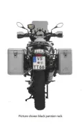 ZEGA Mundo Koffersystem für BMW R1250GS/ R1250GS Adventure/ R1200GS ab 2013/ R1200GS Adventure ab 2014 Volumen 31/38, Farbe Kofferträger Schwarz, Farbe Alu Natur