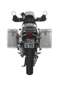 ZEGA Mundo Koffersystem für BMW R1150GS/ R1150GSA/ R1100GS/ R850GS Volumen 31/38, Farbe Kofferträger Silber, Farbe Alu Natur