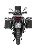 ZEGA Evo Koffersystem für Honda CRF1000L Africa Twin (2015-2017)    Volumen 31/38, Farbe Kofferträger Silber, Farbe And-Black