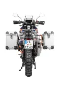 ZEGA Pro Koffersystem für KTM 1290 Super Adventure S/R ab 2021 Volumen 31/38, Farbe Kofferträger Schwarz, Farbe Alu Natur