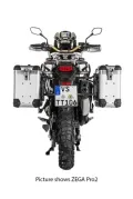 ZEGA Pro Koffersystem für Honda CRF1000L Africa Twin (2015-2017)   Volumen 31/38, Farbe Kofferträger Schwarz, Farbe And-Black