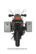 ZEGA Mundo Koffersystem für KTM 1050 Adventure/ 1090 Adventure/ 1290 Super Adventure/1190 Adventure/ 1190 Adventure R  Volumen 31/38, Farbe Kofferträger Silber, Farbe Alu Natur