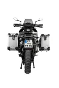 ZEGA Pro Koffersystem für Husqvarna Norden 901, KTM 890 Adventure/ 890 Adventure R/ 790 Adventure / 790 Adventure R  Volumen 31/38, Farbe Kofferträger Schwarz, Farbe And-S