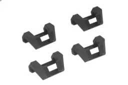 ZEGA Kofferdeckelhaken, 4er Set, für 20 mm Riemen