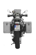 ZEGA Mundo Koffersystem für BMW R1250GS/ R1250GS Adventure/ R1200GS ab 2013/ R1200GS Adventure ab 2014  Volumen 31/38, Farbe Kofferträger Silber, Farbe Alu Natur