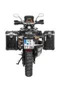 ZEGA Evo Koffersystem für KTM 1050 Adventure/1090 Adventure/1290 Super Adventure/1190 Adventure/1190 Adventure R     Volumen 38/45, Farbe Kofferträger Schwarz, Farbe And-S