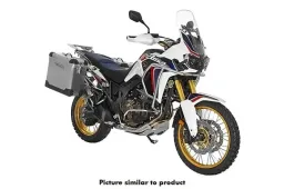 ZEGA Pro Koffersystem für Honda CRF1000L Africa Twin (2015-2017) Volumen 31/38, Farbe Kofferträger Schwarz, Farbe Alu Natur