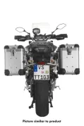 ZEGA Pro Koffersystem "And-S" 38/38 Liter mit Edelstahlträger schwarz für Yamaha MT-09 Tracer (2015-2017)