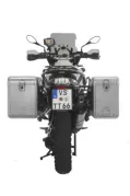 ZEGA Mundo Koffersystem für BMW R1250GS/ R1250GS Adventure/ R1200GS ab 2013/ R1200GS Adventure ab 2014    Volumen 38/45, Farbe Kofferträger Silber, Farbe Alu Natur