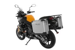 ZEGA Pro Koffersystem "And-S" 31/31 Liter mit Stahlträger schwarz für Kawasaki Versys 650 (2010-2014)