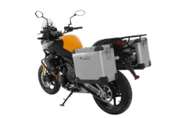 ZEGA Pro Koffersystem "And-S" 38/38 Liter mit Stahlträger schwarz für Kawasaki Versys 650 (2010-2014)