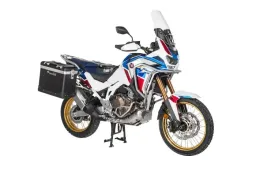 ZEGA Pro Koffersystem für Honda CRF1100L Africa Twin (2022-) / Adventure Sports           Volumen 38/45, Farbe Kofferträger Silber, Farbe And-S