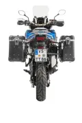 ZEGA Evo Koffersystem  für Honda CRF1000L Africa Twin (2018-) / CRF1000L Adventure Sports   Volumen 31/38, Farbe Kofferträger Silber, Farbe And-S