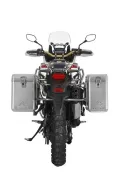 ZEGA Mundo Koffersystem für Honda CRF1000L Africa Twin (2015-2017) Volumen 31/38, Farbe Kofferträger Schwarz, Farbe Alu Natur