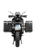 ZEGA Pro Koffersystem für Husqvarna Norden 901, KTM 890 Adventure/ 890 Adventure R/ 790 Adventure / 790 Adventure R           Volumen 38/45, Farbe Kofferträger Silber, Farbe And-S