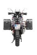 ZEGA Pro Koffersystem für KTM 1290 Super Adventure S/R ab 2021       Volumen 38/45, Farbe Kofferträger Schwarz, Farbe Alu Natur