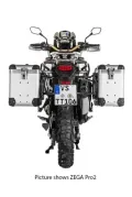 ZEGA Pro Koffersystem für Honda CRF1000L Africa Twin (2015-2017)         Volumen 38/45, Farbe Kofferträger Schwarz, Farbe And-Black