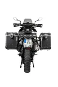 ZEGA Evo Koffersystem für Husqvarna Norden 901, KTM 890 Adventure/ 890 Adventure R/ 790 Adventure / 790 Adventure R       Volumen 38/45, Farbe Kofferträger Silber, Farbe And-S