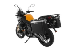 ZEGA Pro Koffersystem "And-Black" 31/31 Liter mit Stahlträger schwarz für Kawasaki Versys 650 (2010-2014)