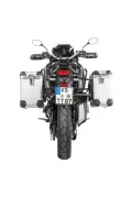 ZEGA Pro Koffersystem für Honda CRF1100L Africa Twin (-2021)       Volumen 38/45, Farbe Kofferträger Schwarz, Farbe Alu Natur