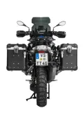 ZEGA Evo Koffersystem für BMW R1250GS/ R1250GS Adventure/ R1200GS (LC)/ R1200GS Adventure (LC)        Volumen 38/45, Farbe Kofferträger Silber, Farbe And-Black