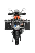 ZEGA Evo X Sondersystem für KTM 1050 Adventure/ 1090 Adventure/ 1290 Super Adventure/ 1190 Adventure/ 1190 Adventure R      Volumen 45/45, Farbe Kofferträger Schwarz, Farbe And-Black